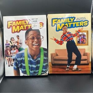 Family Matters: Season 1 & 2 - 1 Is Sealed 2 Is Great Condition